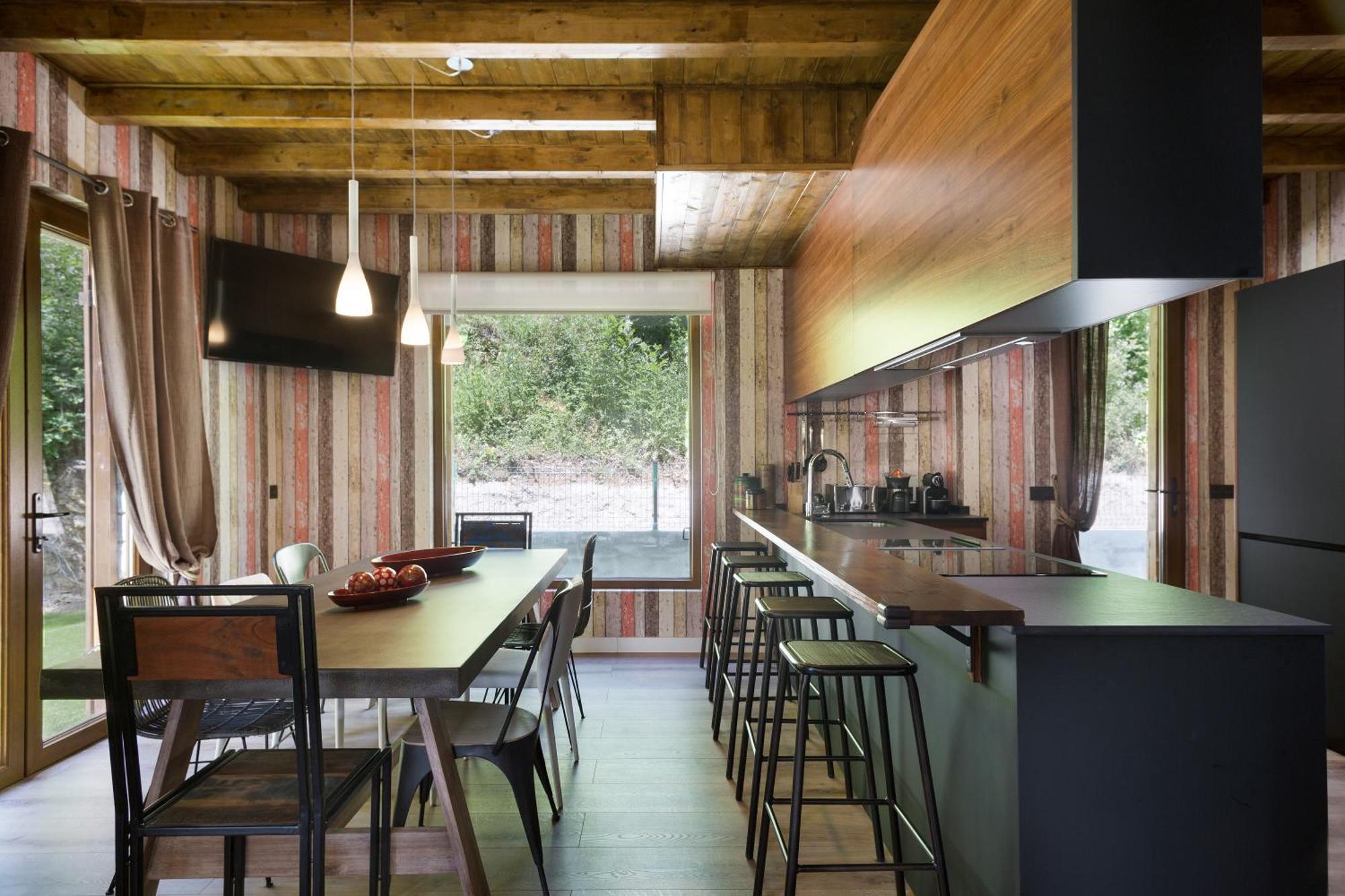 Casa Forelsa Lujo En La Montana Hoz de Jaca Exterior foto